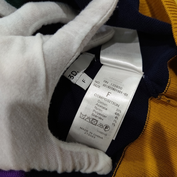 UN3D Block color summer knit tops - Picture 5 of 6